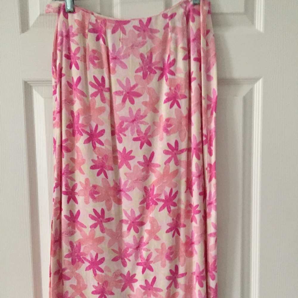 Sigrid Olsen Sport long pencil skirt sz 2P